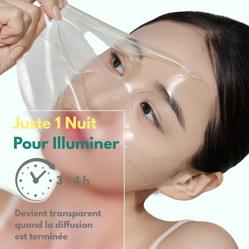 Masque visage Niacinamide Biodance 1 nuit pour lluminer le teint
