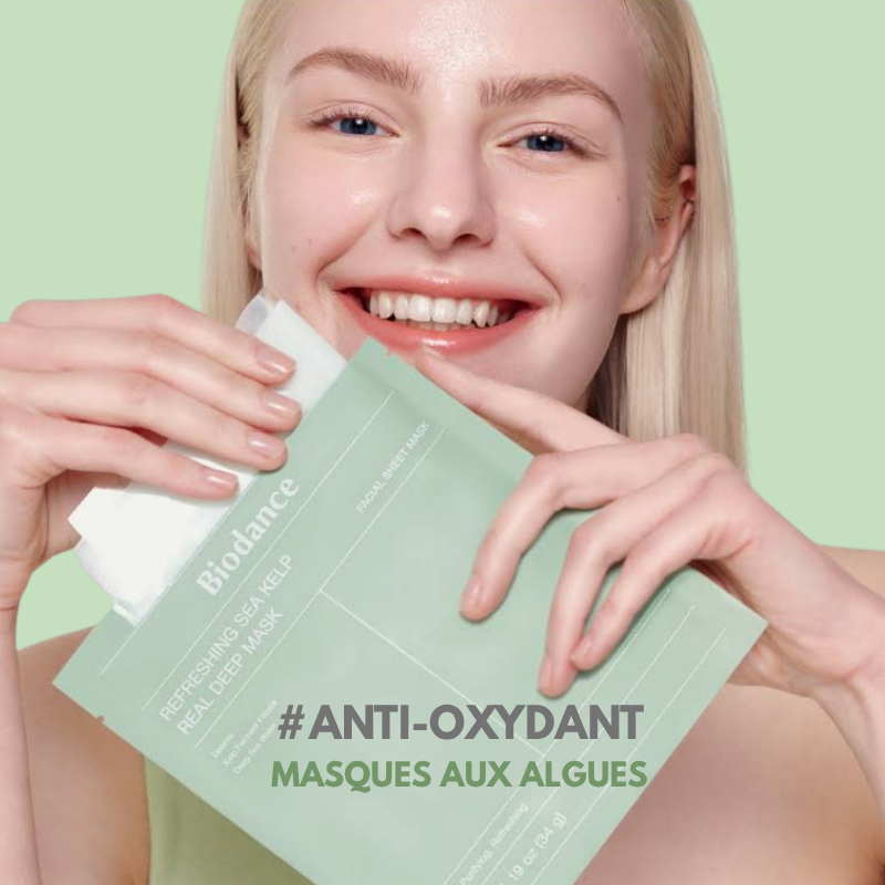 Masque de beauté aux algues marine biodance anti-oxydant