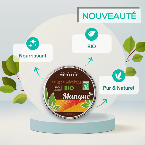 Beurre de Mangue BIO 150ml - Institut Maloé