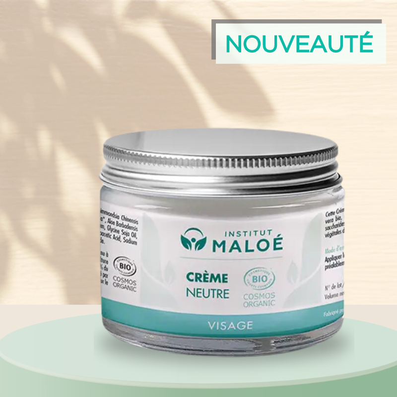 Crème Neutre Visage BIO 50ml - Institut Maloé