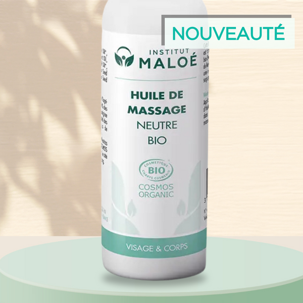 ORGANIC Neutral Body Massage Oil 100ml - Institut Maloé
