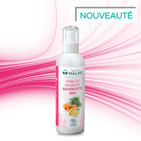 Silhouette Massage Oil with ORGANIC Essential Oils 200ml - Institut Maloé