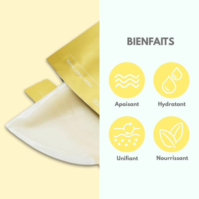 Masque Niacinamide Biodance apaisant hydratant unifiant nourrissant