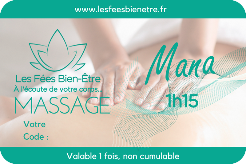 "Mana" Massage Corps Complet Personnalisé