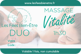 Vitality „Energetisierendes“ Massage-Duo