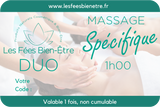 Duo Massage "Spécifique" au Choix